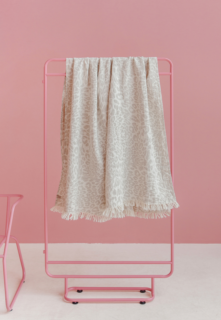 Плед "САВАННА", р-р: 150х210 см, натуральный, Россия