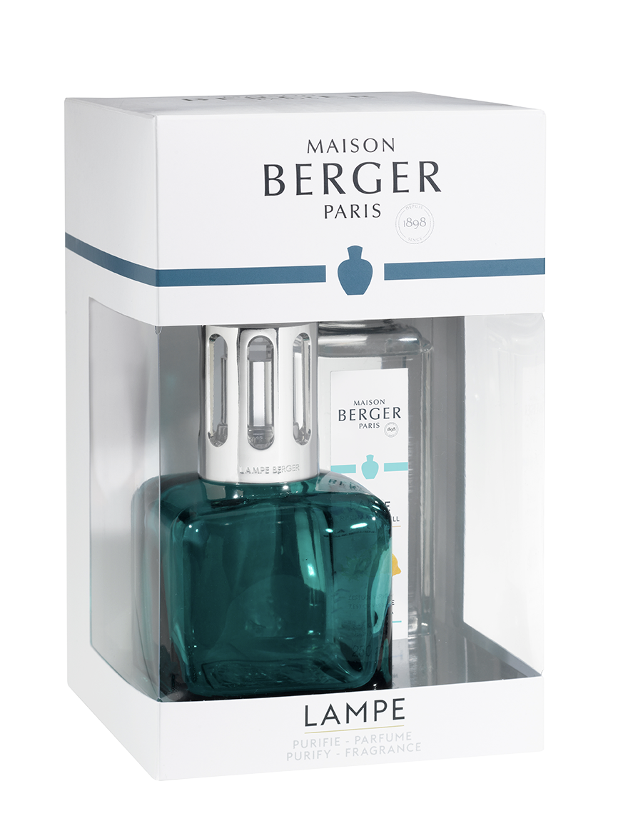 Набор Лампа Куб изумрудный 270 мл Цедра вербены 250мл вид 2