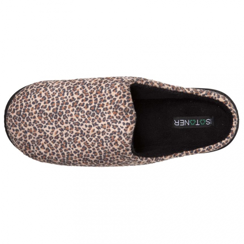 93872 Тапочки Эрго на резине  Леопард/Leopard вид 2