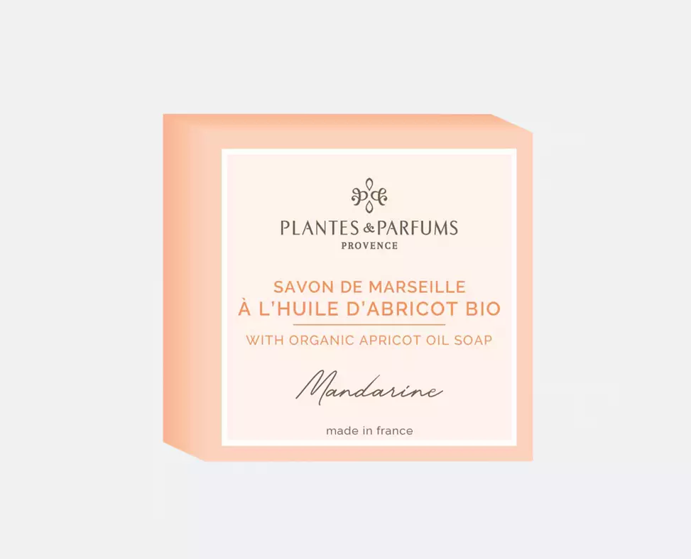 Мыло Мандарин и Абрикосовое масло 100г