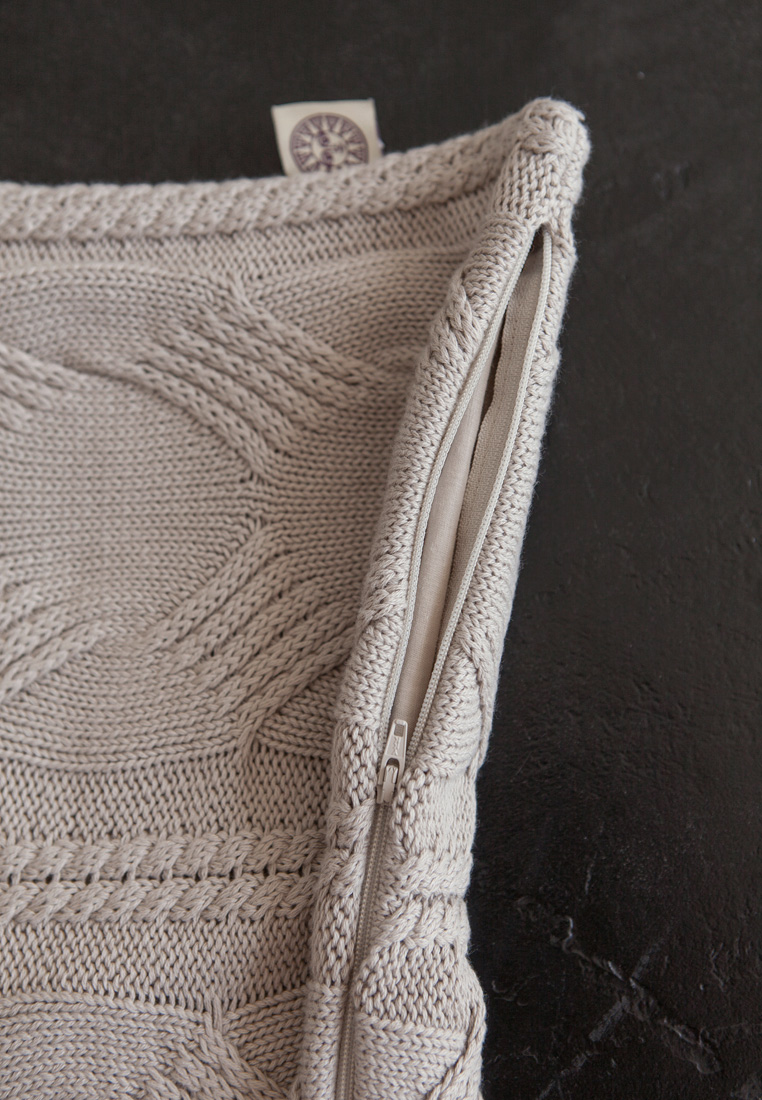 Наволочка  "LUX 64", р-р: 40х40 см, цвет: пудровый вид 3