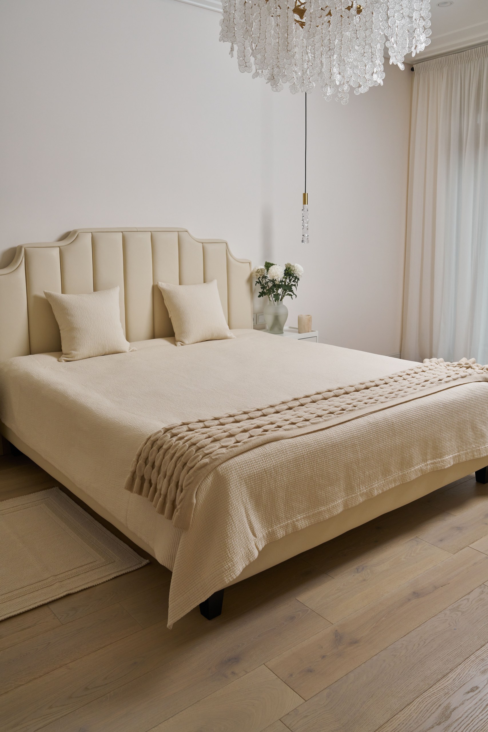 Покрывало "SIMPLE STRIPS", экрю