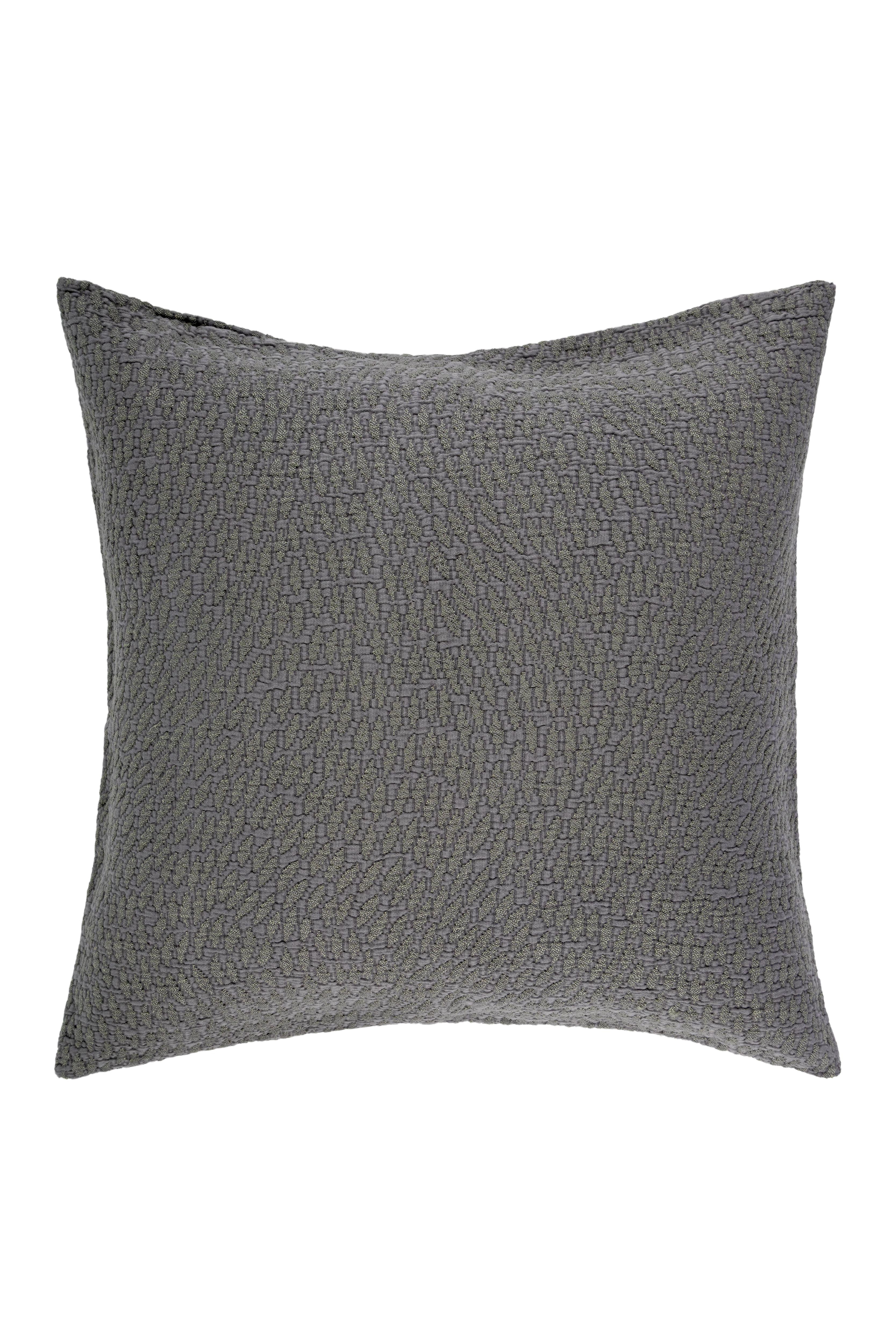 Наволочка "MOON BEAN", р-р: 47х47см, цвет: серый/люрекс