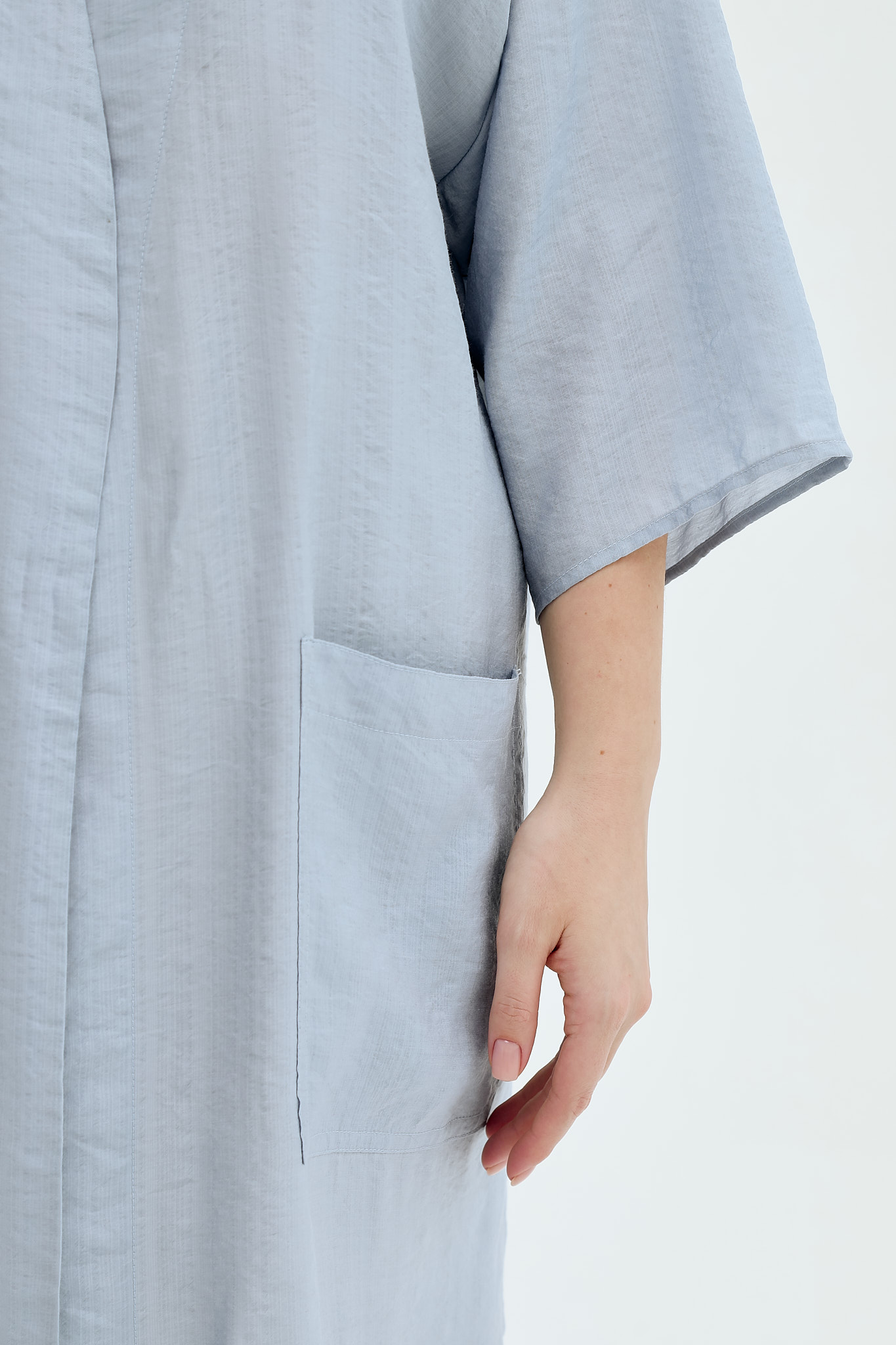 ТУНИКА "LUNA", 90% тенсель, 10%, нейлон, голубой вид 5
