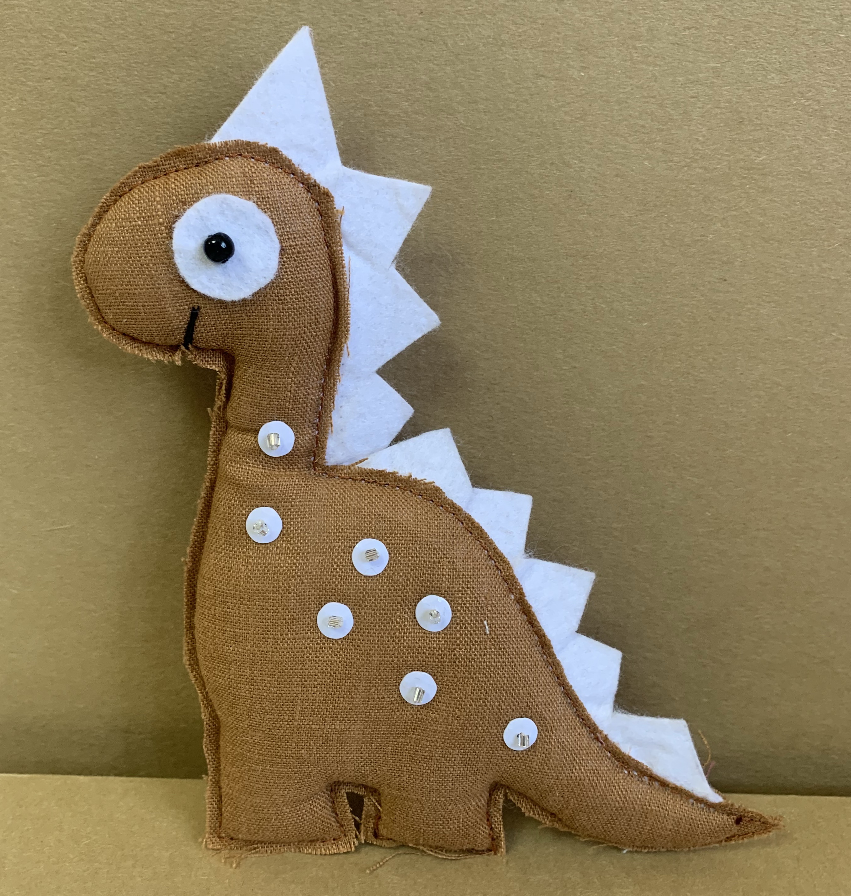 Дракончик Антошка (подвесная игрушка) (14*12) Авторская игрушка для интерьера вид 2