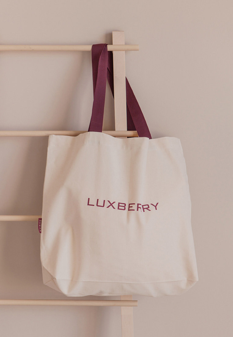 Сумка-шоппер LUXBERRY, 100% хлопок, stone washed вид 7