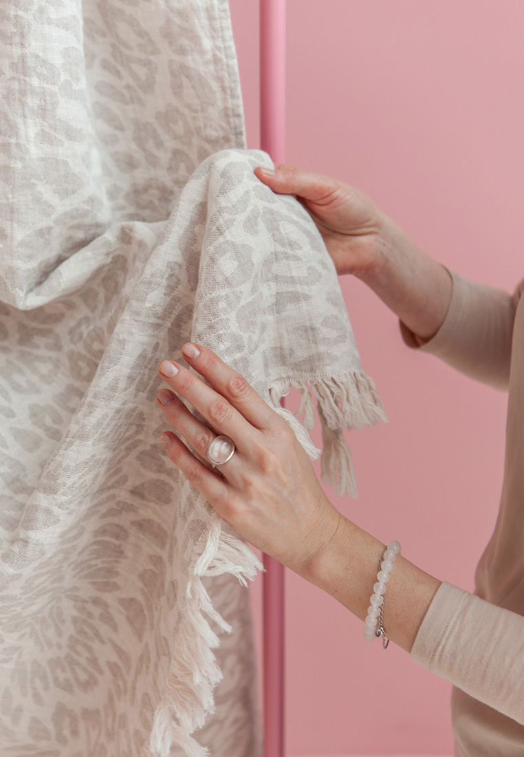 Плед "САВАННА", р-р: 150х210 см, натуральный, Россия вид 5