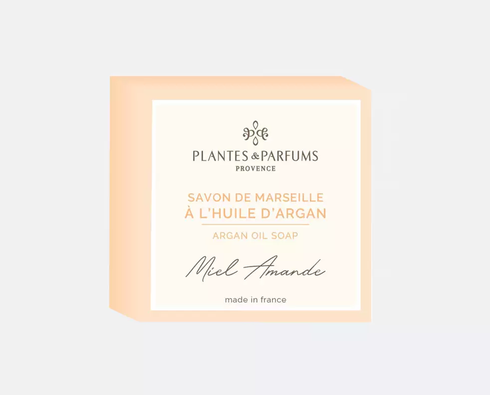 Мыло Мед и миндаль с аргановым маслом 100г