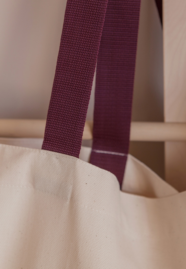 Сумка-шоппер LUXBERRY, 100% хлопок, stone washed вид 4