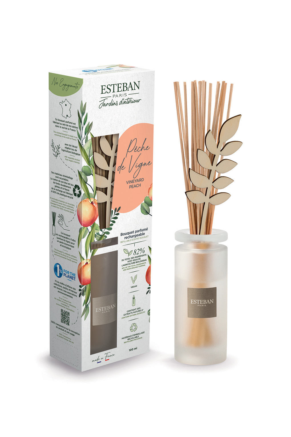 Аромадиффузор Сочный персик 100мл