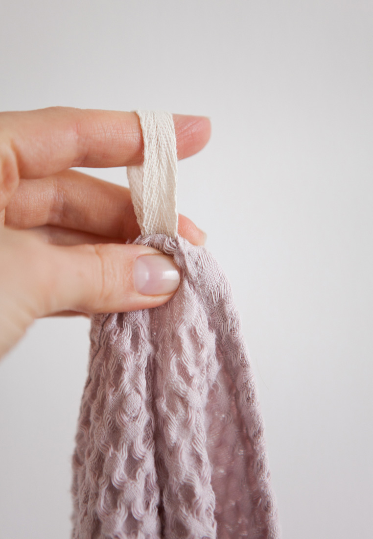 Полотенце  "TOWEL LINE", ТМ "Luxberry", ягодный крем вид 4