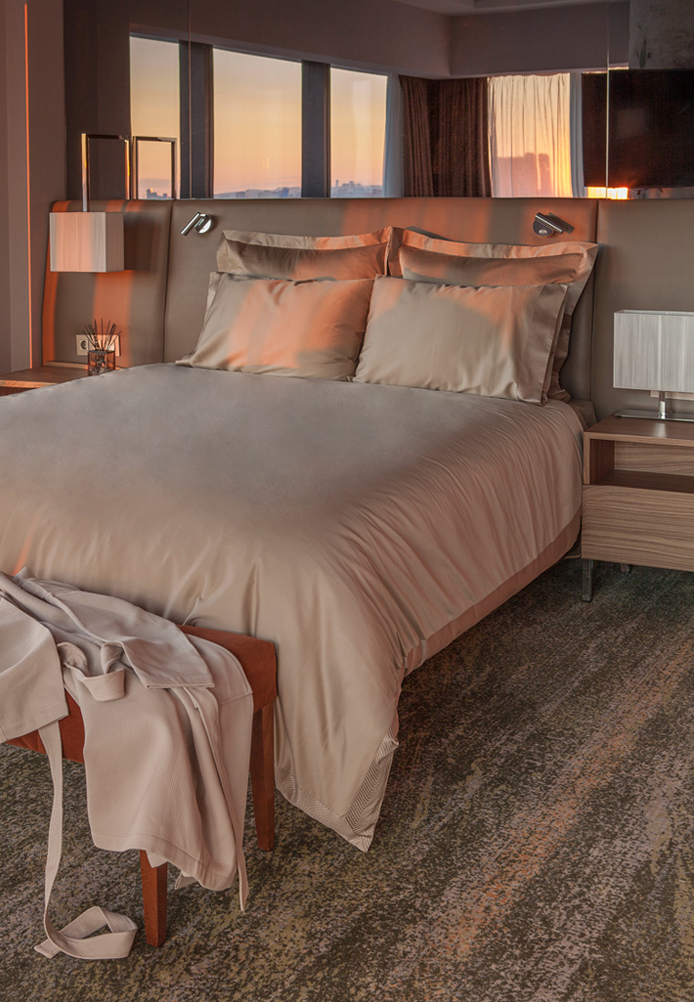 Пододеяльник "SAVOY", сатин, бронзовый вид 2