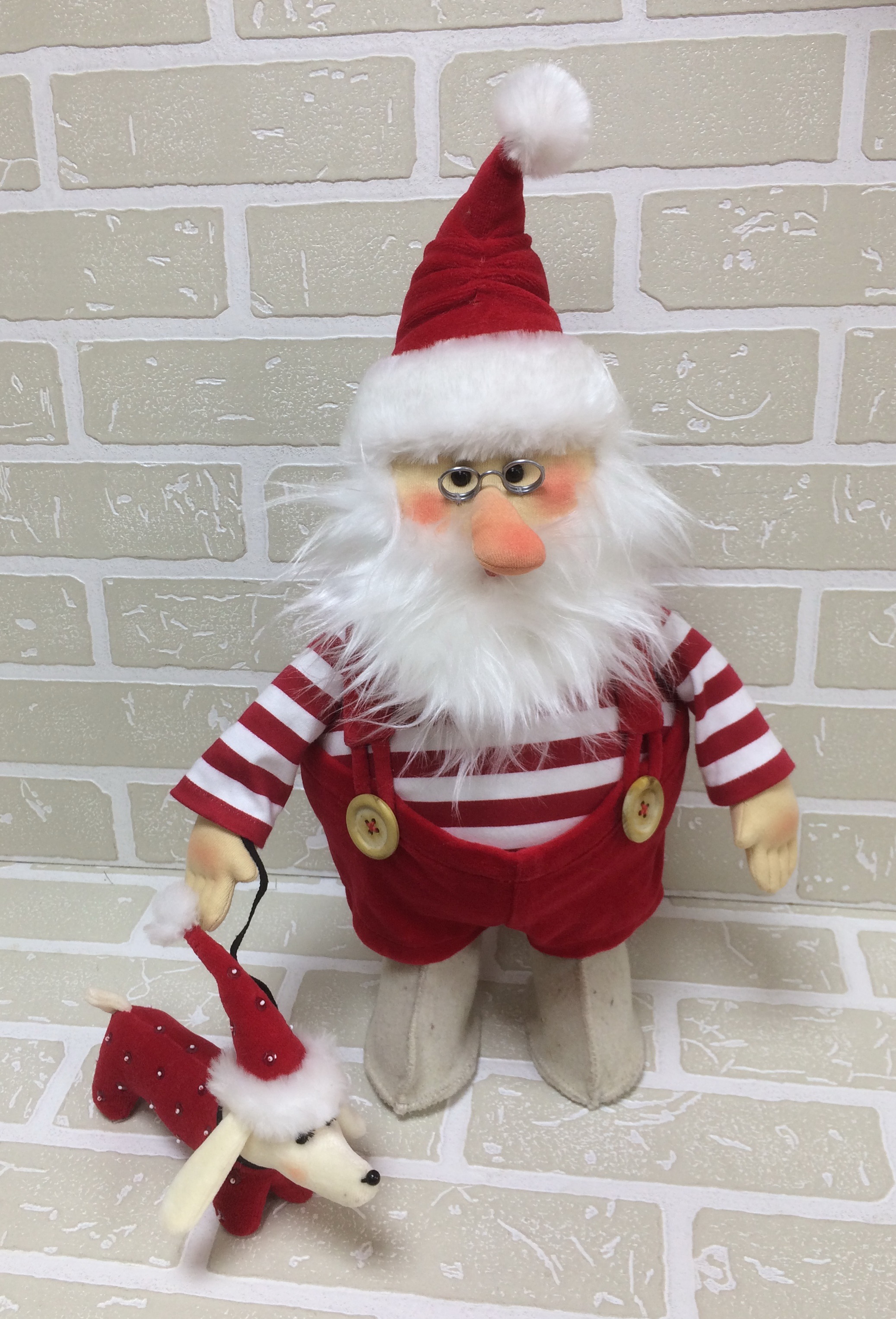 Дед (48*33) Авторская игрушка для интерьера