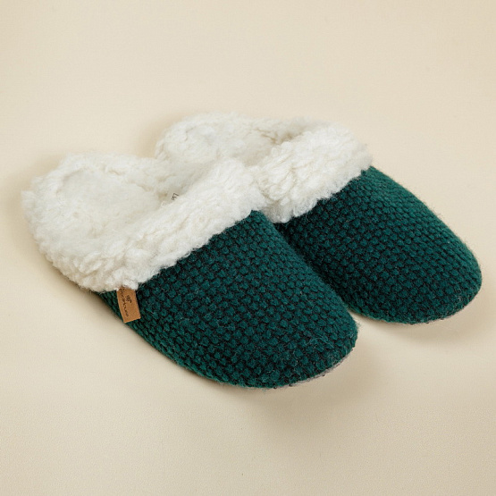 Туфли комнатные Инка (зеленый) вид 2