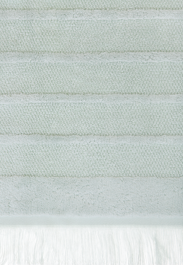 Комплект "MOUSSE" из 3 полотенец, р-р: (30x50,50х100,70х140)см, цвет: яблочный вид 2