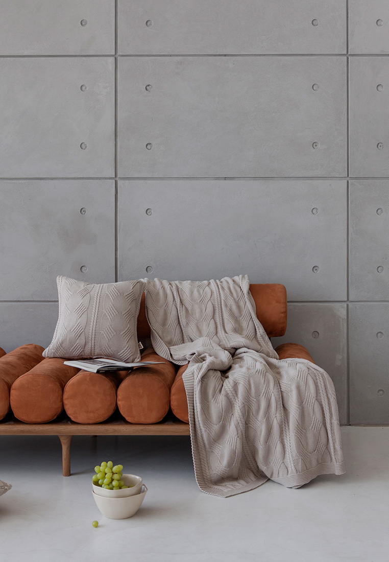 Плед  "LUX 64", р-р: 150 х 200см, ТМ "Luxberry" цвет: пудровый