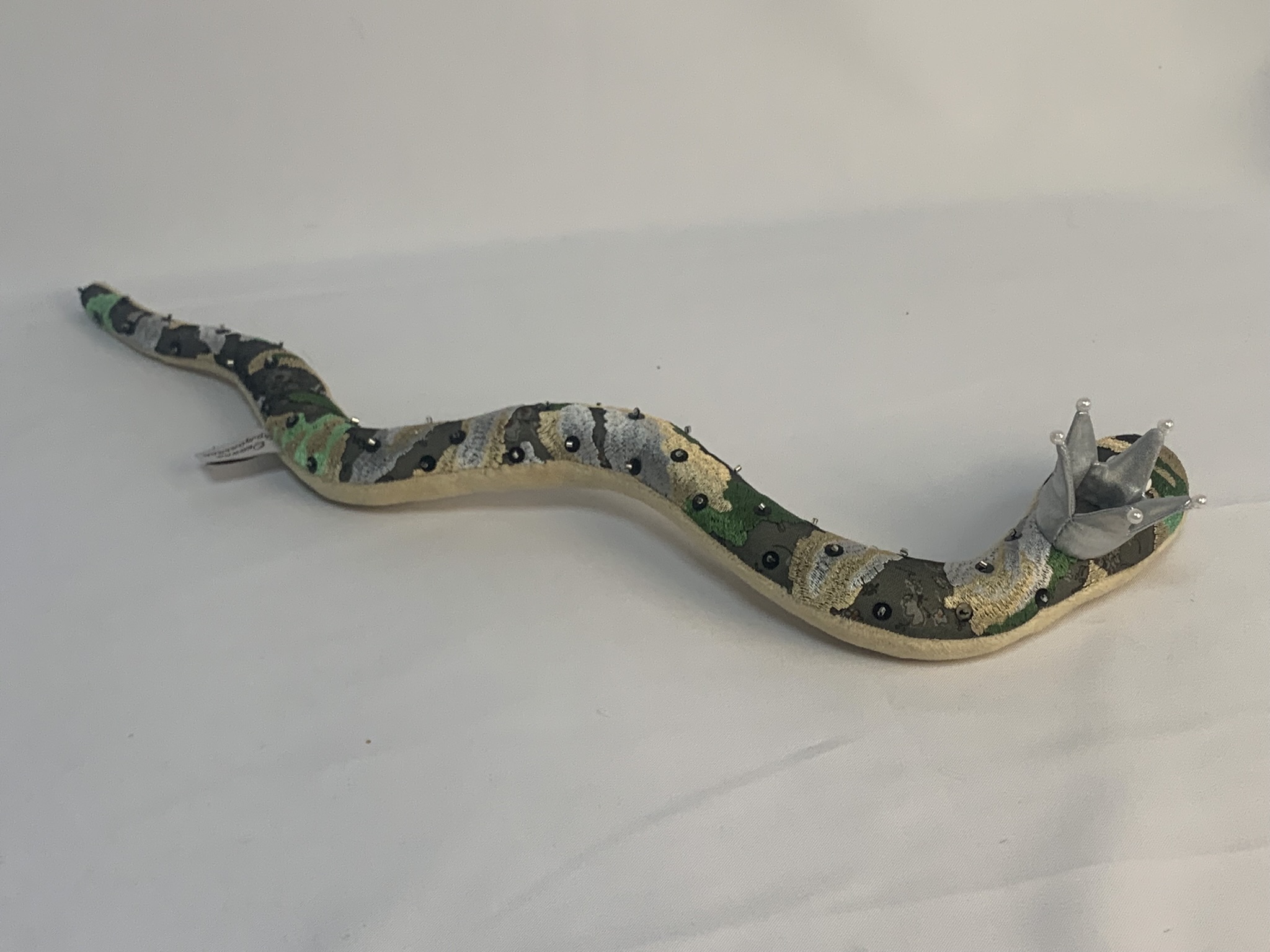 Змейка (7*46) Авторская игрушка для интерьера вид 6