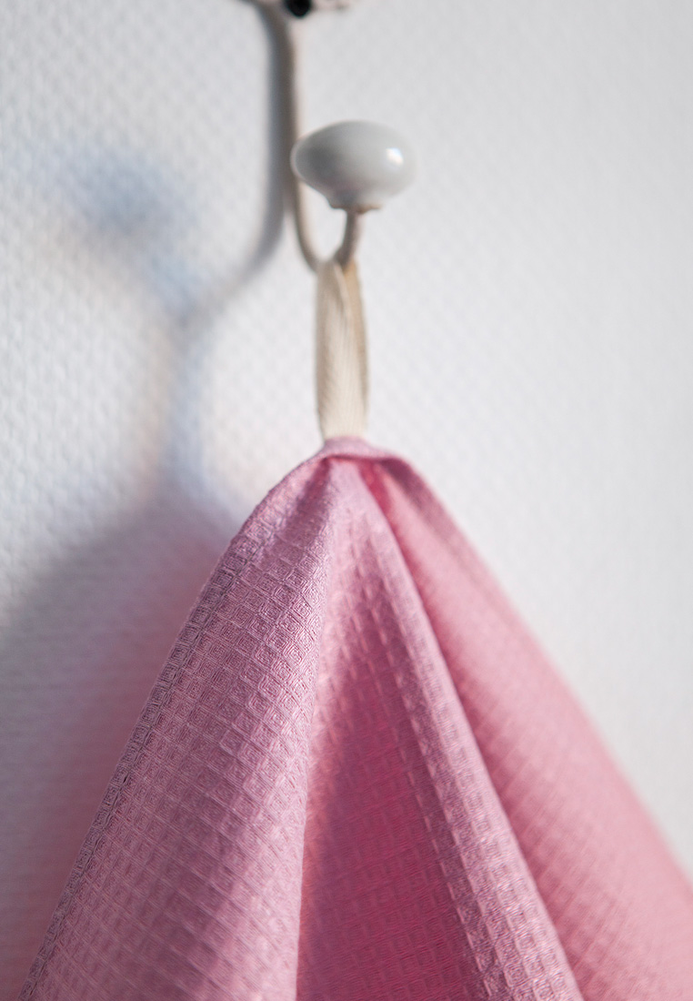 Комплект из 2-х полотенец "KITCHEN LINE" р-р: 2 х(45x70см), цвет: ягодный/шоколадный вид 5