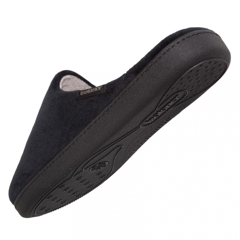 98006 Тапочки Эрго на резине  Черный/Noir вид 5