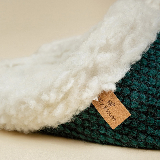 Туфли комнатные Инка (зеленый) вид 3