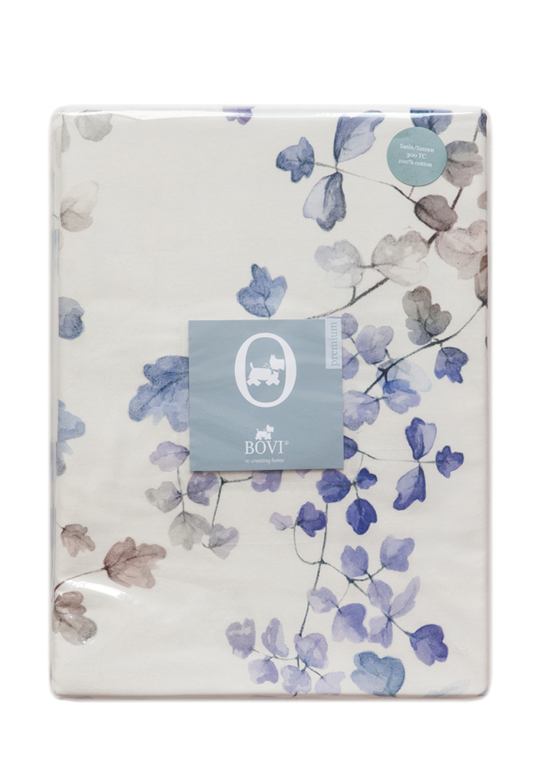 Пододеяльник "VERONA", сатин, экрю/лавандовый вид 5