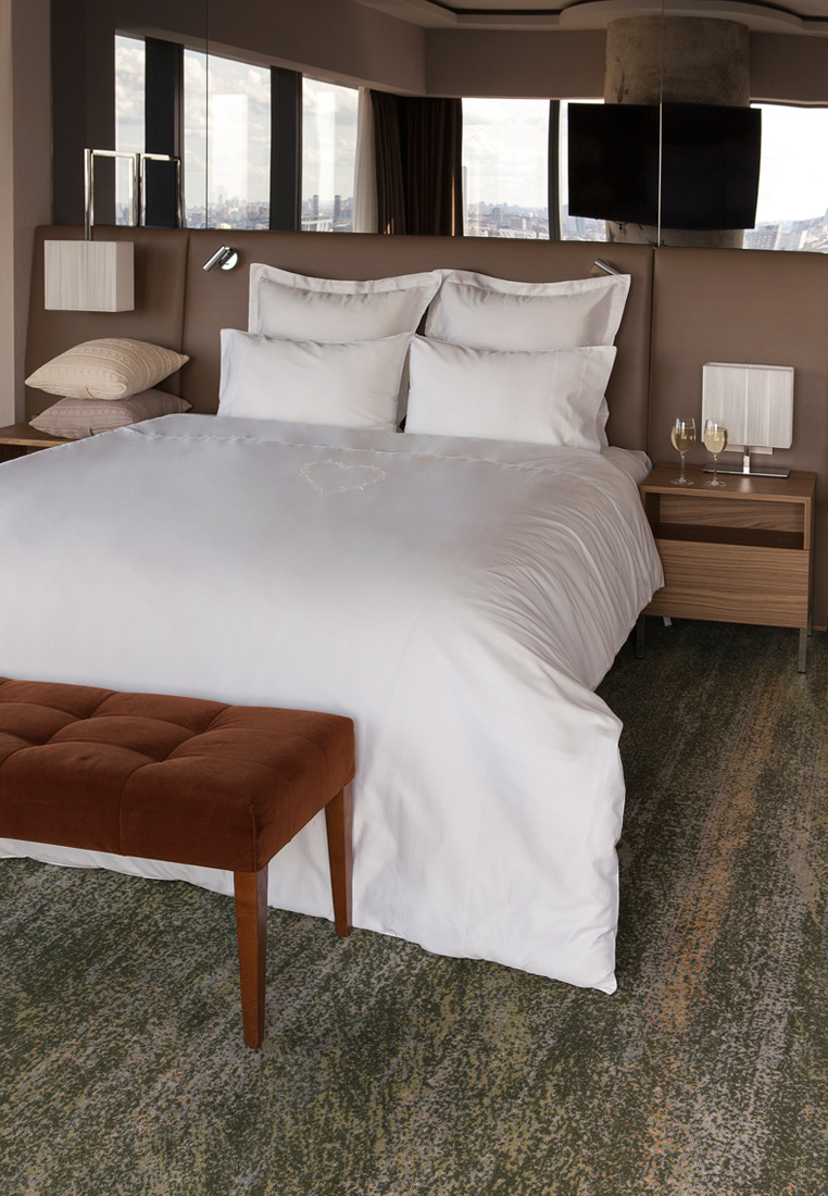 Пододеяльник "DARLING", сатин, белый вид 3