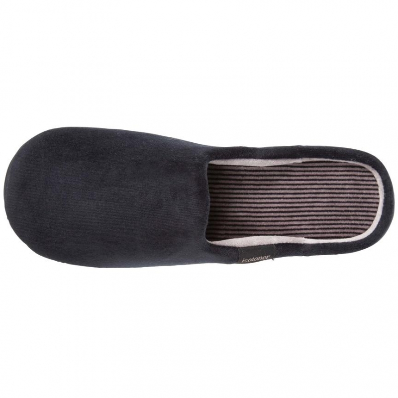 98006 Тапочки Эрго на резине  Черный/Noir вид 2