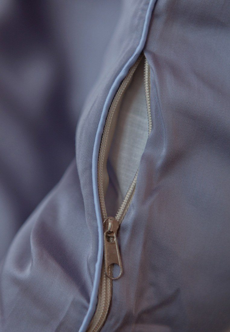 Пододеяльник "ТЕНСЕЛЬ", эвкалиптовое волокно, холодная лаванда/лазурный вид 5