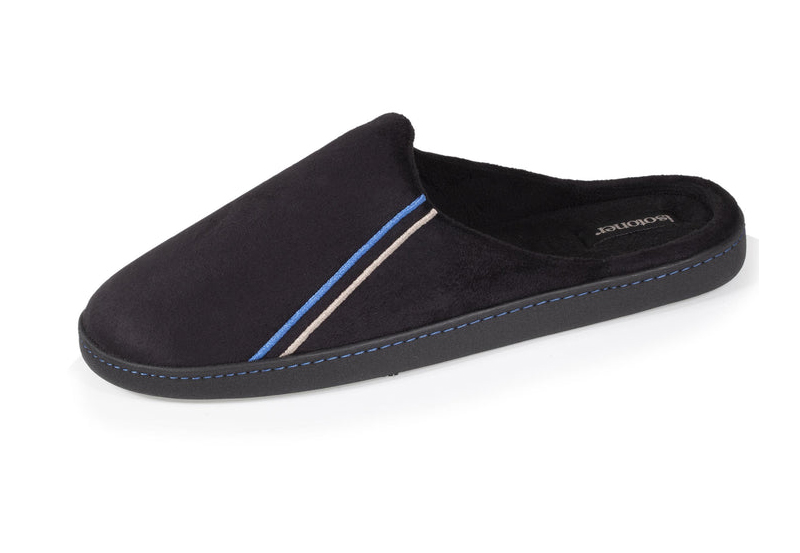 98098 Тапочки Эргономичные Велюр Черный/ Noir