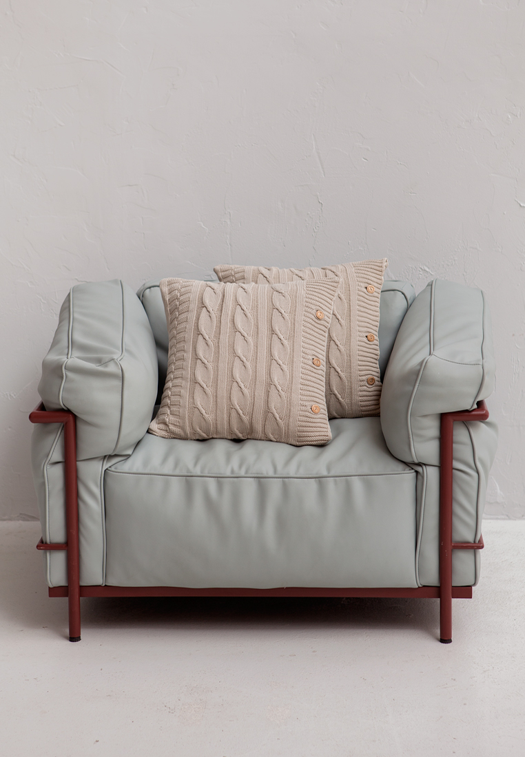 Наволочка "LUX 233",  пыльно-жемчужный, Португалия