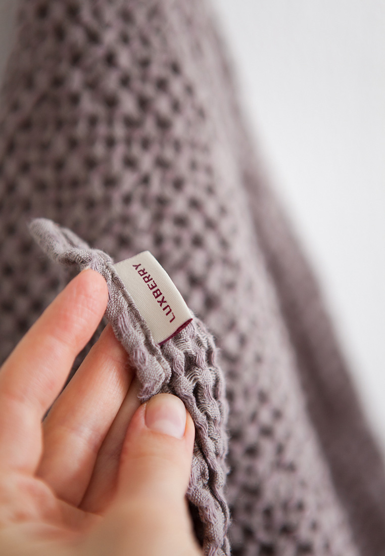 Полотенце  "TOWEL LINE" ,ТМ "Luxberry", какао вид 4