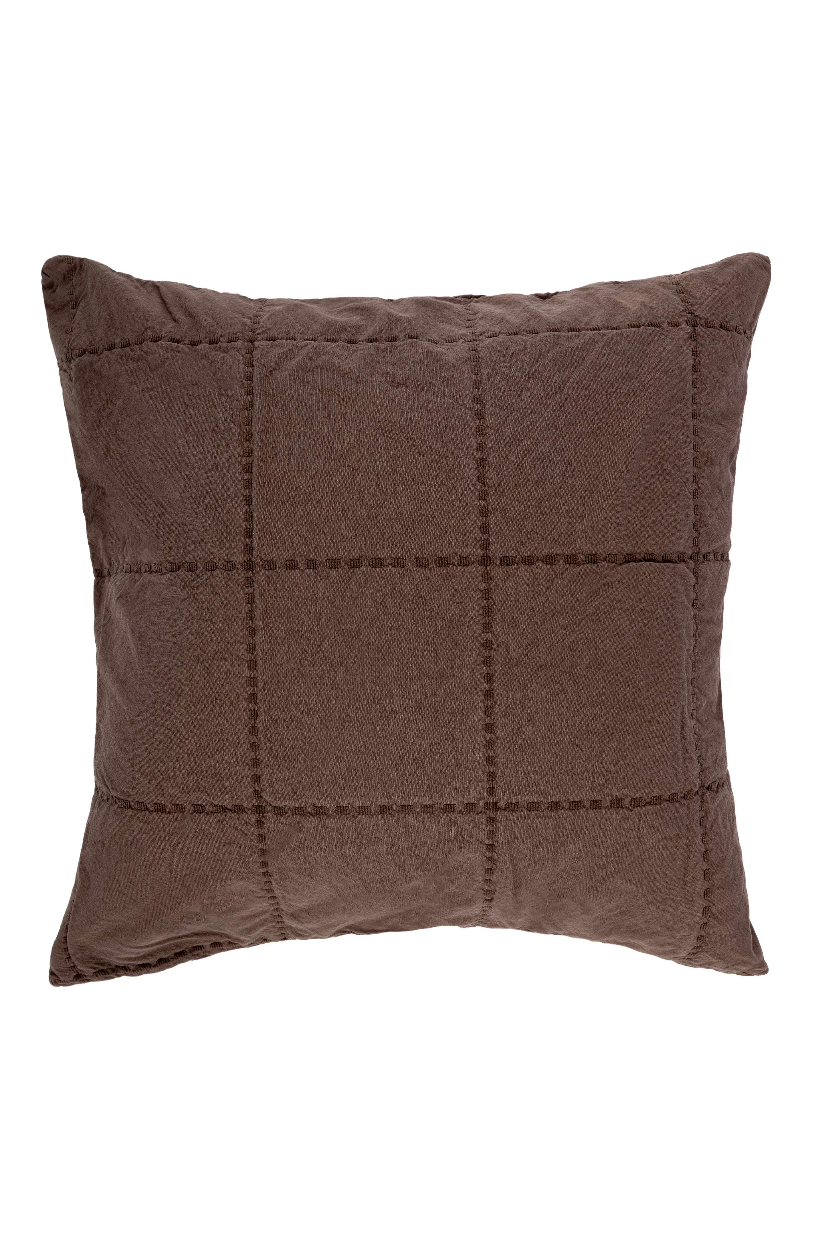 Наволочка "KUBU", р-р: 47х47см, цвет: шоколадный