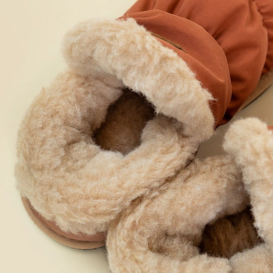 Туфли комнатные Аляска (карамель) вид 4