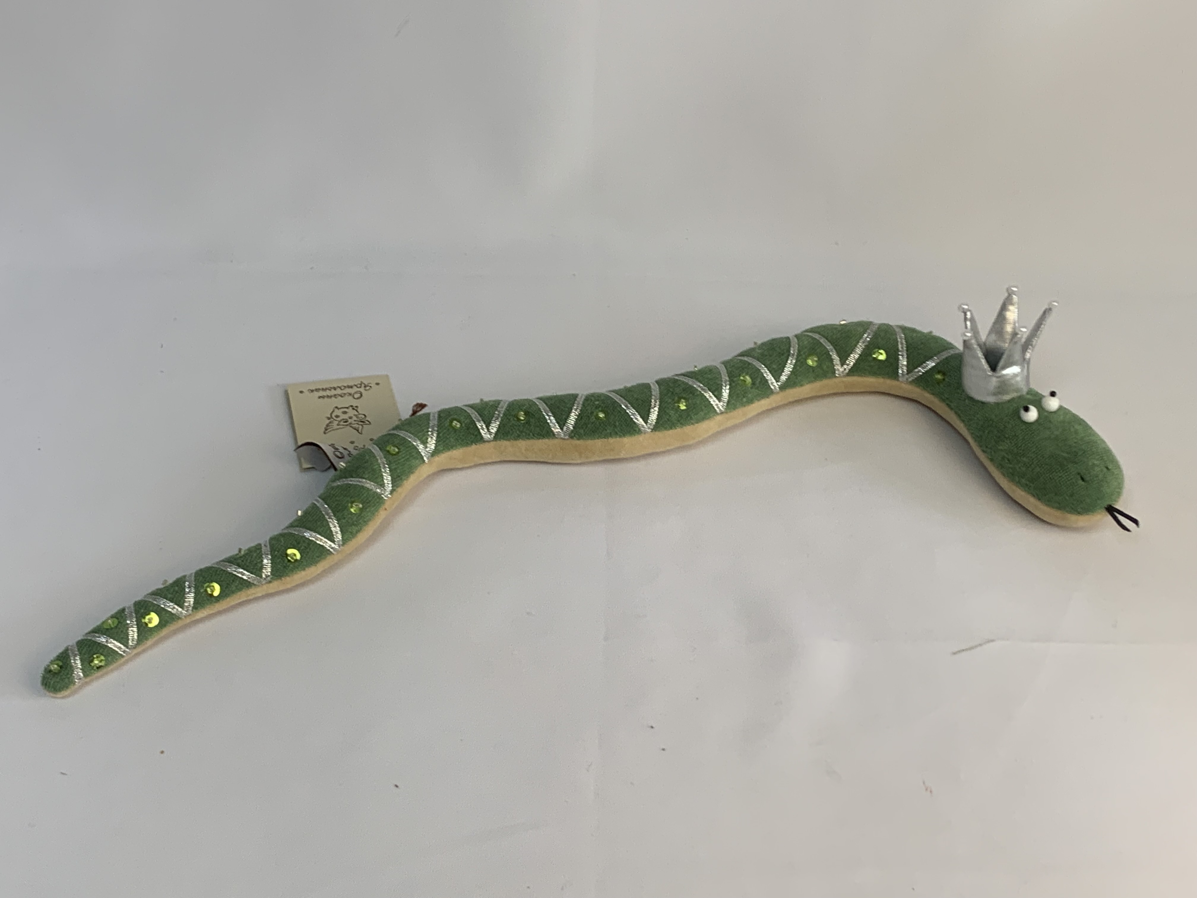Змейка (7*46) Авторская игрушка для интерьера вид 2