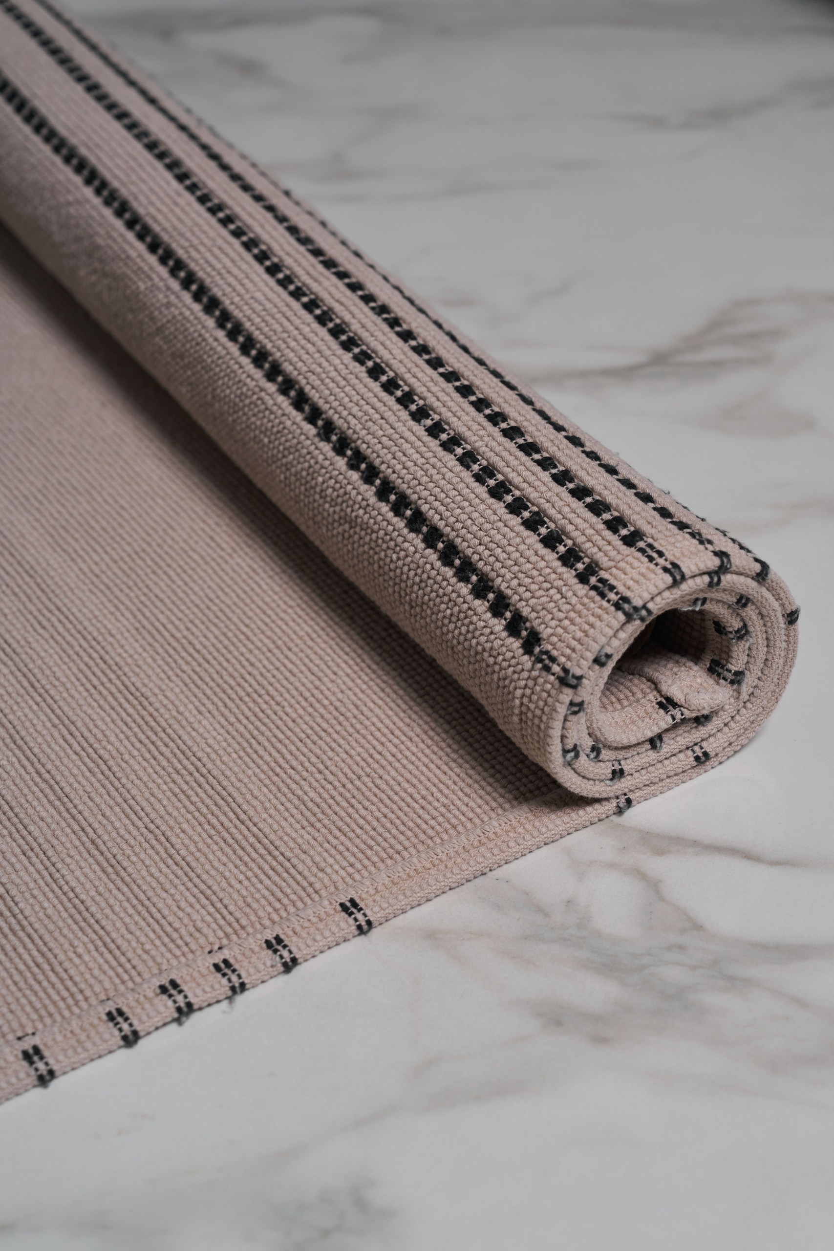 Ковёр  "LINO", р-р 150х200 см, кофейный/антрацит, хлопок 100% вид 3