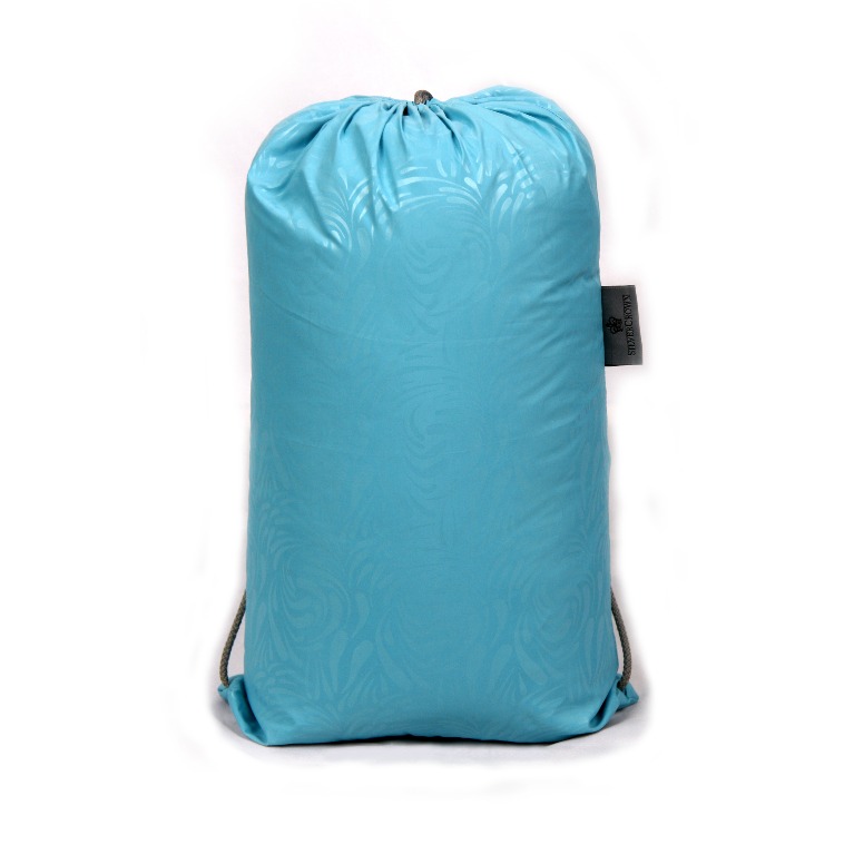 Плед для пикников и путешествий, цвет- бирюзовый вид 2