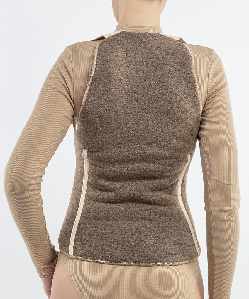 Пояс-корсет согревающий стрейч, верблюд вид 4