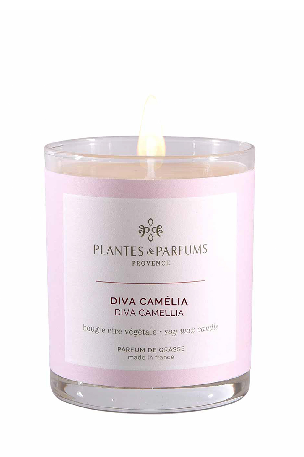Аромасвеча Роскошная камелия 180г