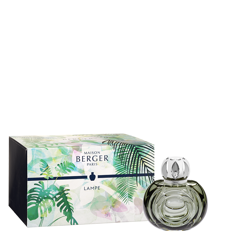 Лампа Берже Джунгли дымчато-зеленый вид 2