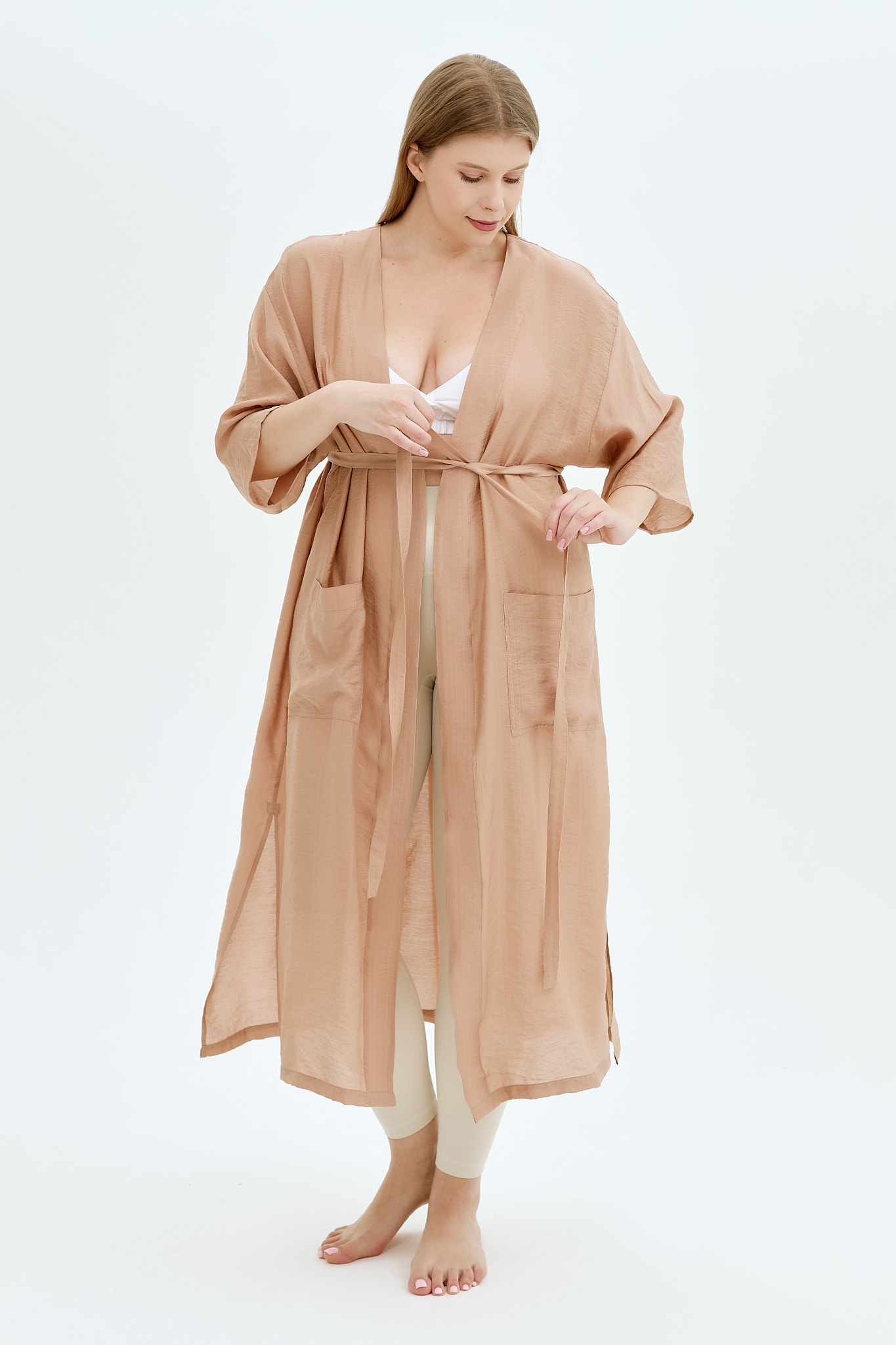 ТУНИКА "LUNA", 90% тенсель, 10%, нейлон, бежевый вид 12