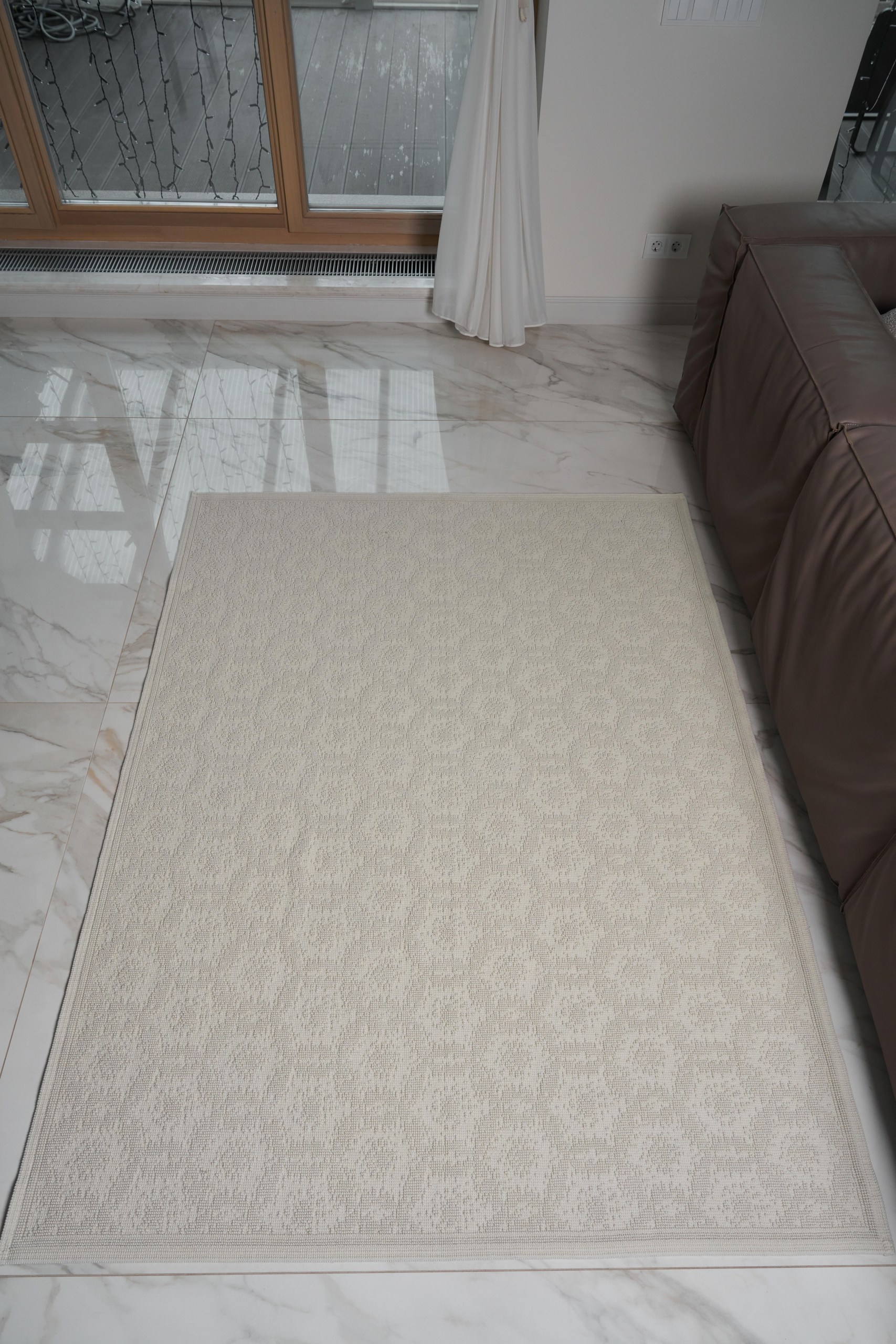 Ковёр "ORBO",р-р 150х200 см, серо-фисташковый, хлопок 100% вид 3