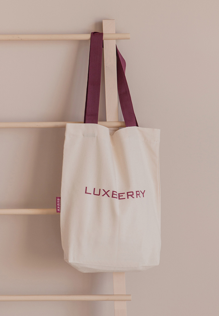 Сумка-шоппер LUXBERRY, 100% хлопок, stone washed вид 8