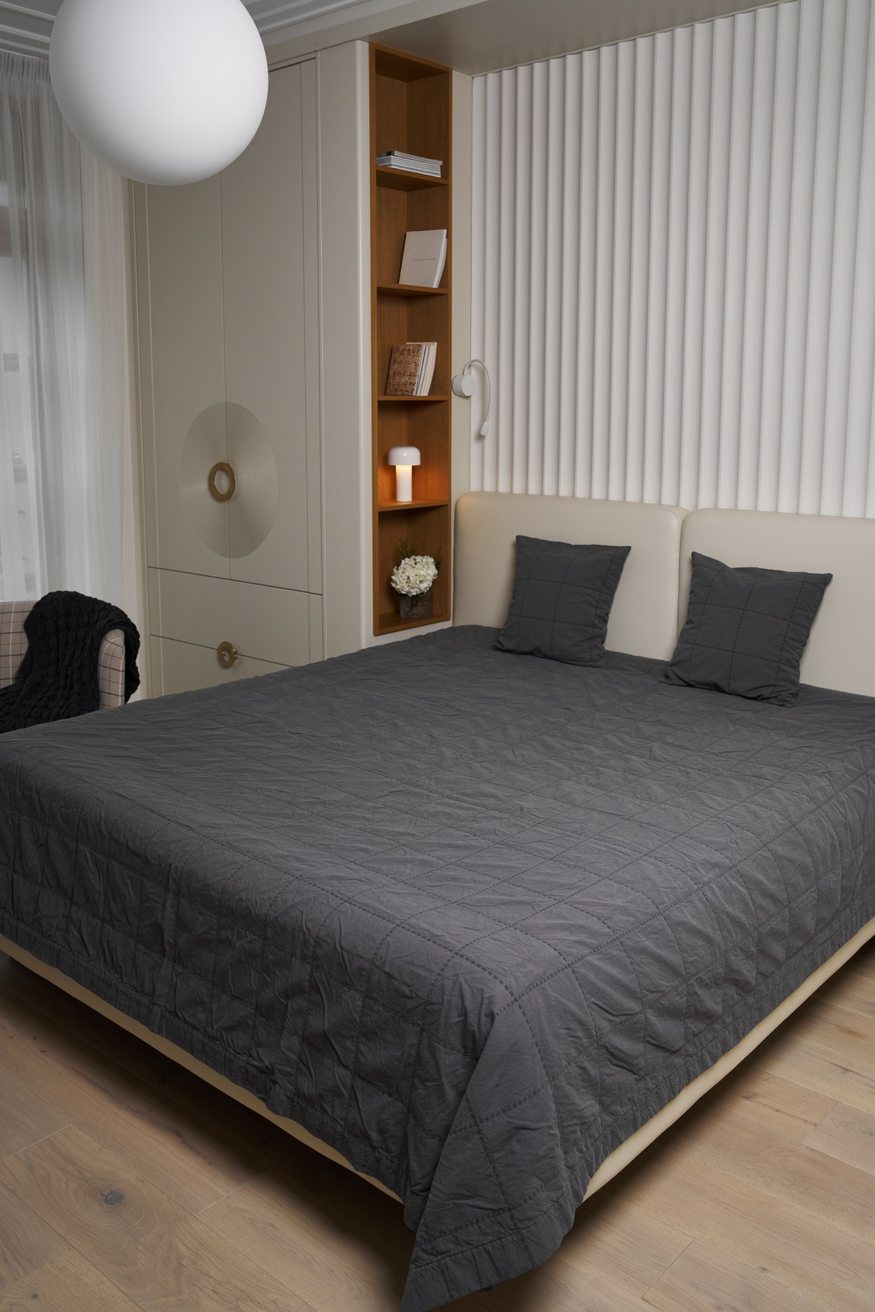 Покрывало "KUBU", серый