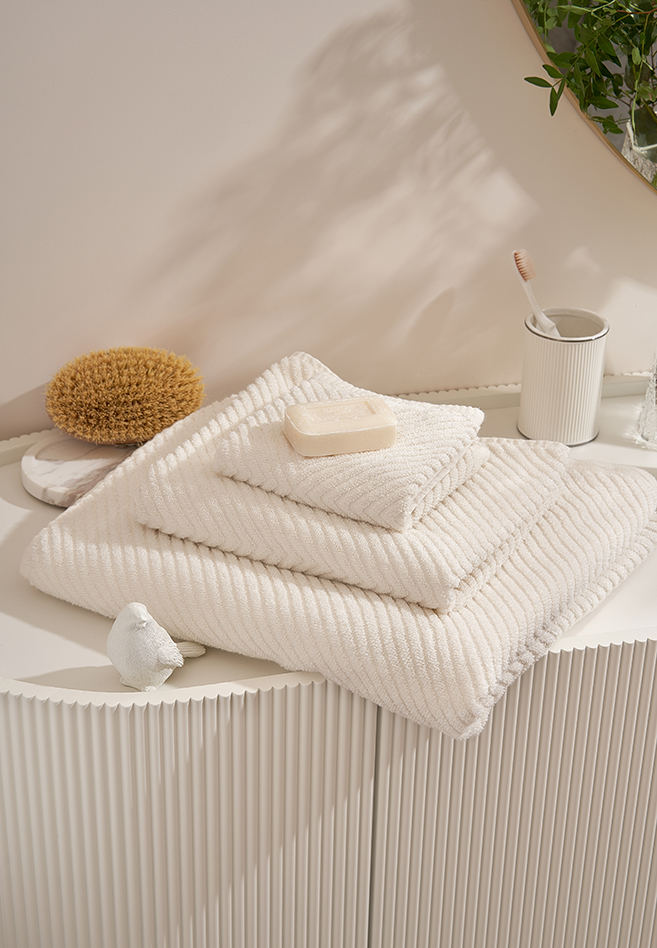 Полотенце "FITNESS", цвет: молочный вид 2