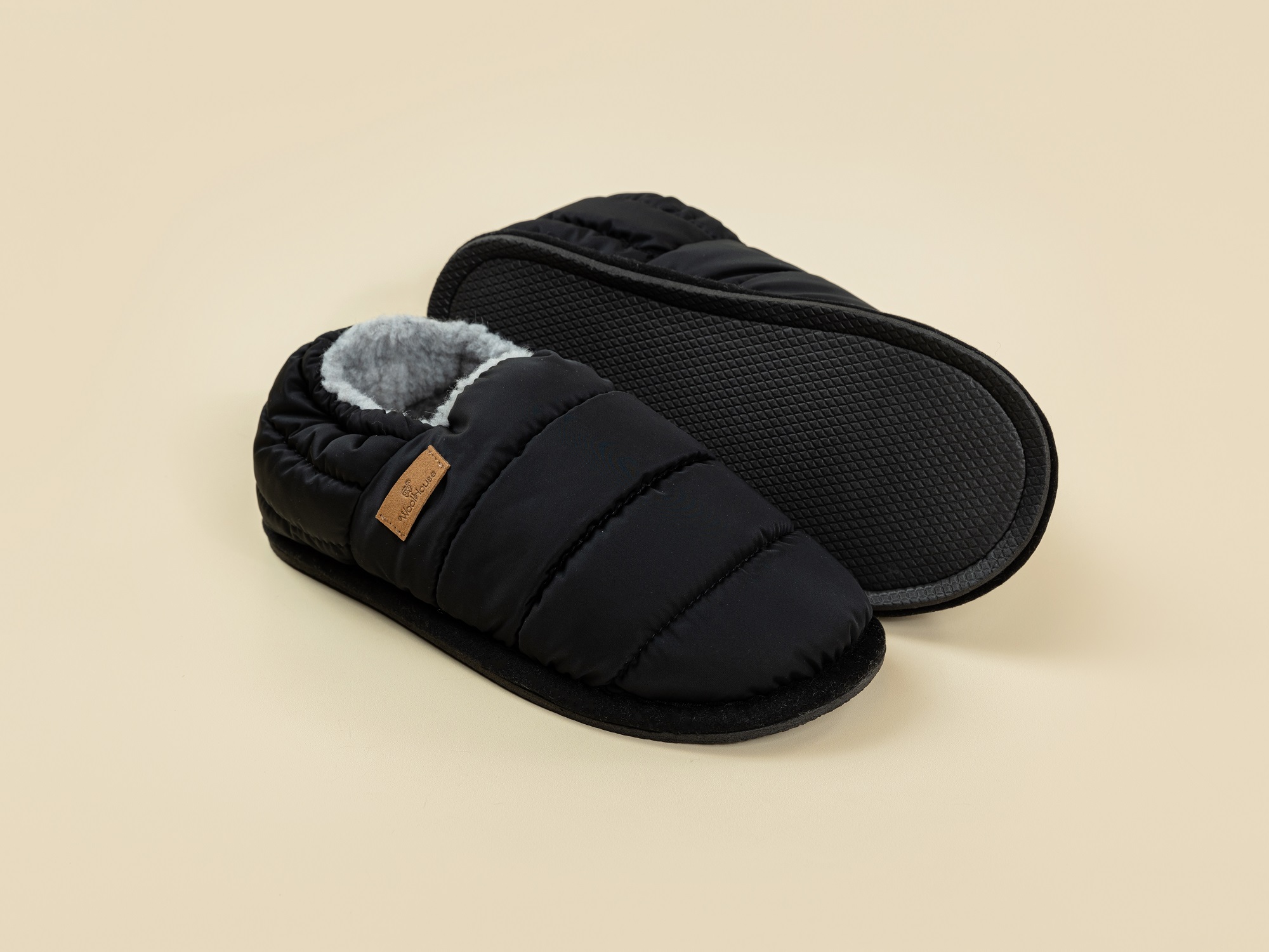 Туфли комнатные Луни (чёрный)