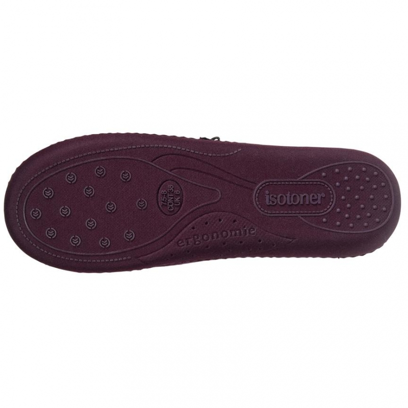 93870 Тапочки Эрго на резине  Баклажан/Aubergine вид 4