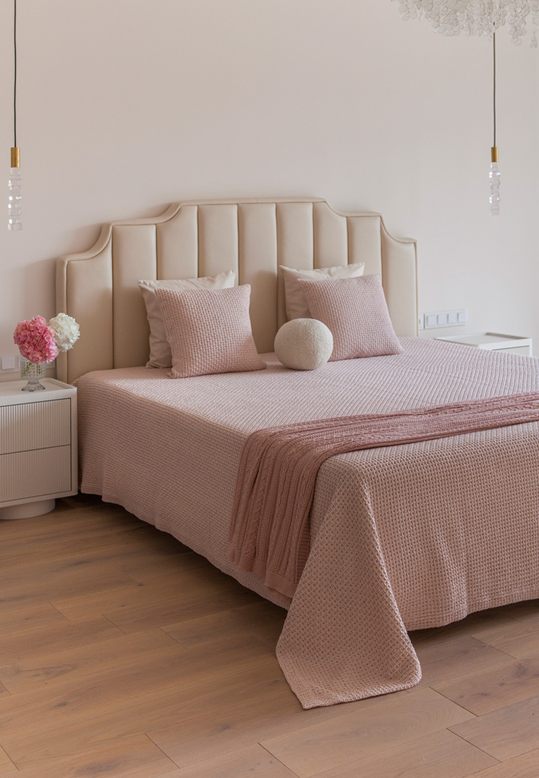 Покрывало "BOUCLE", пломбир