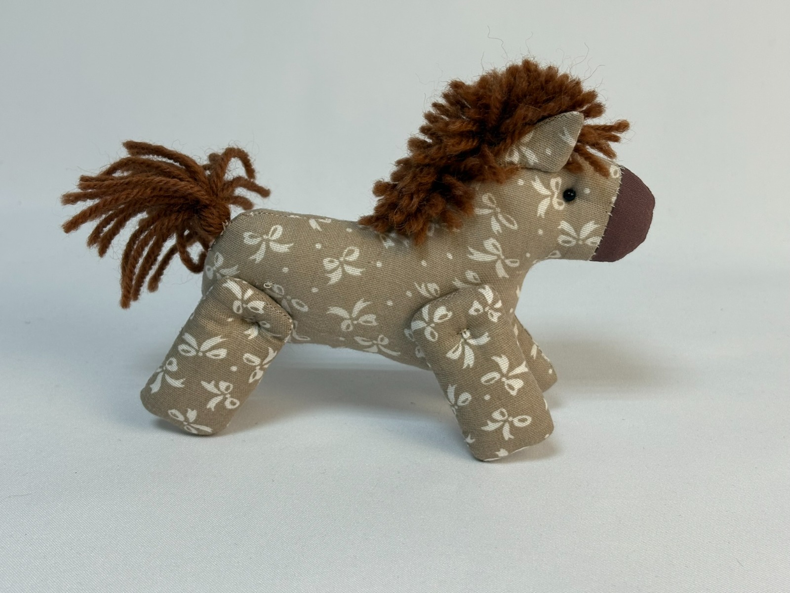 Конь Верный (17*18) Авторская игрушка для интерьера