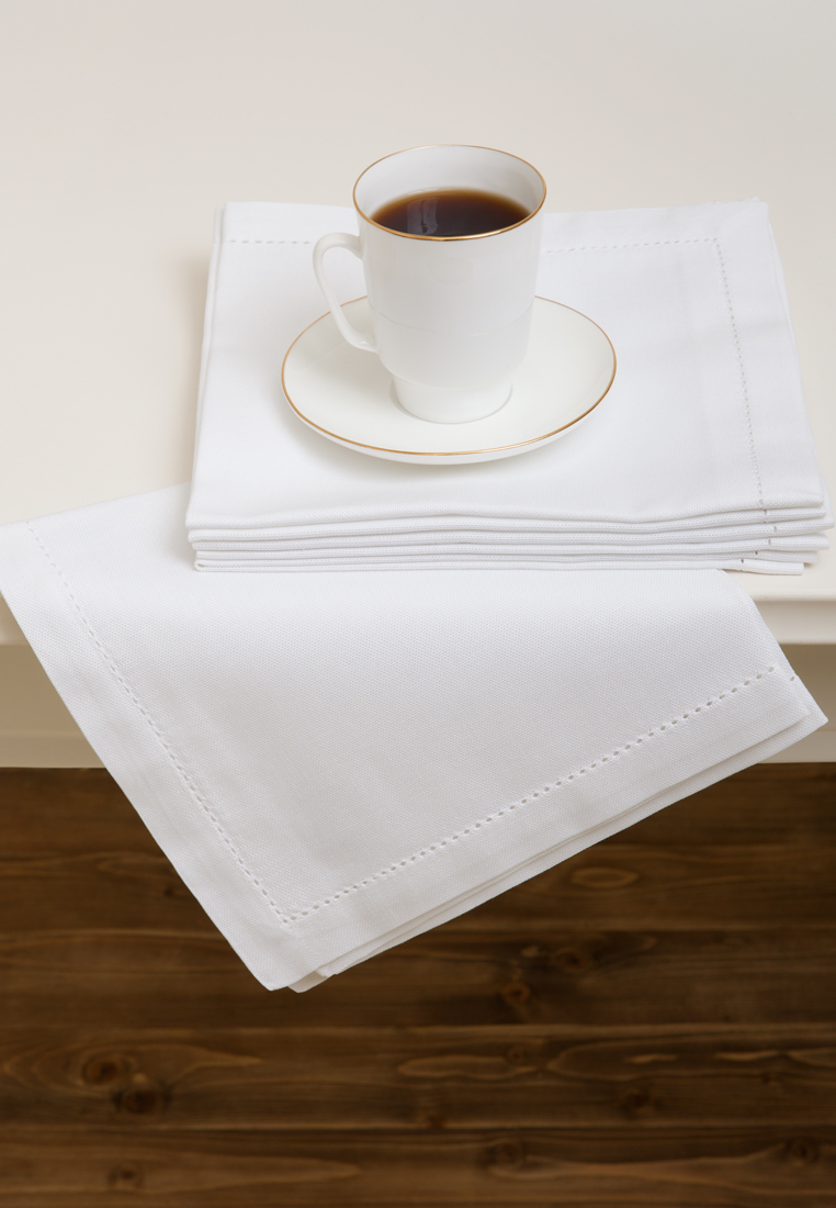 Декоративная салфетка "HOLIDAY", р-р: 35х50см, цвет: белый вид 2