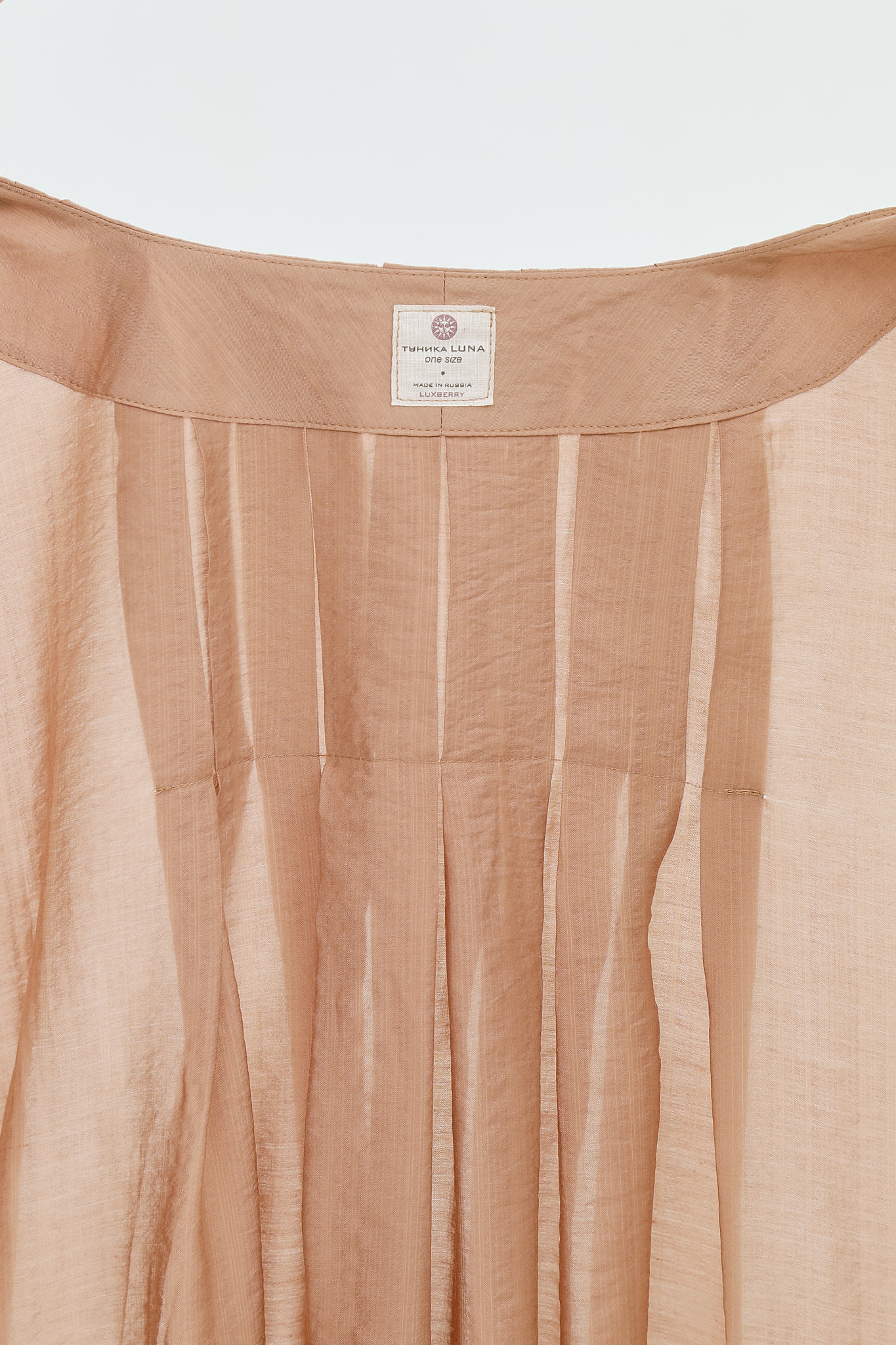 ТУНИКА "LUNA", 90% тенсель, 10%, нейлон, бежевый вид 13